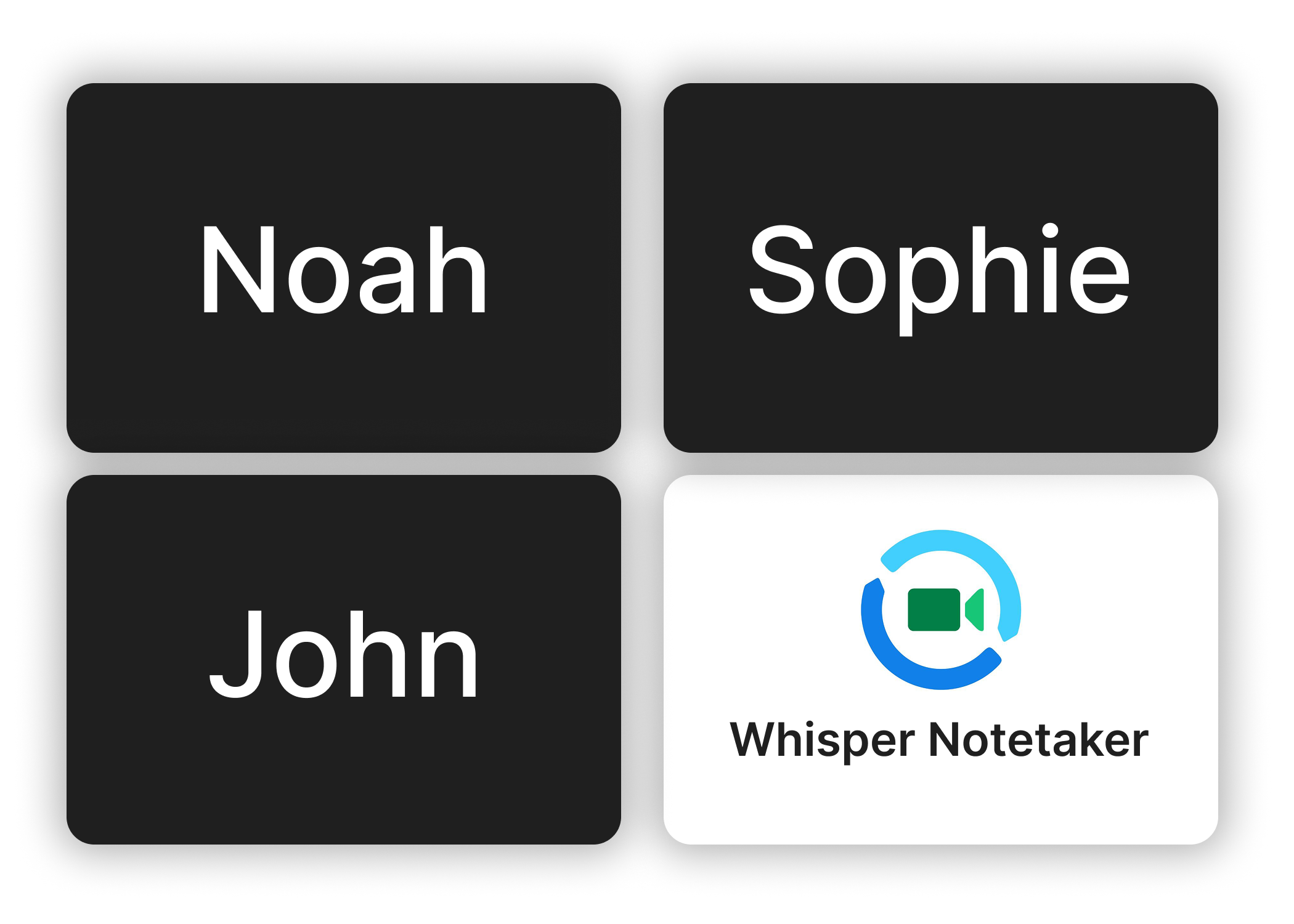 Whisper Notetaker AI bot joining Zoom meeting for automatic transcription and recording